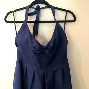 J Crew (bridal) halter dress with pockets